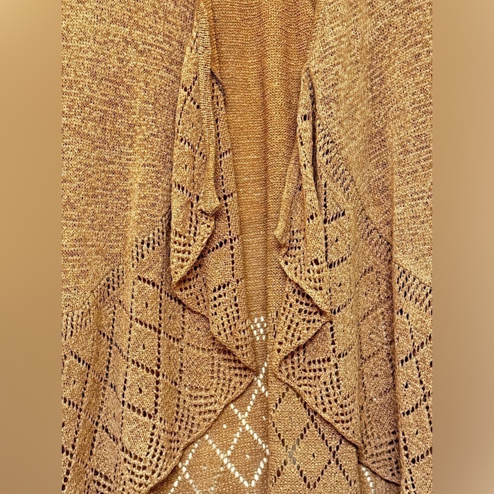 Willi Smith Drape Front Cardigan Size XL - Picture 5 of 7
